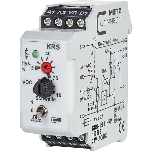 METZ CONNECT Schnittstellenmodul 1W KRS-E08 HRP 24ACDC